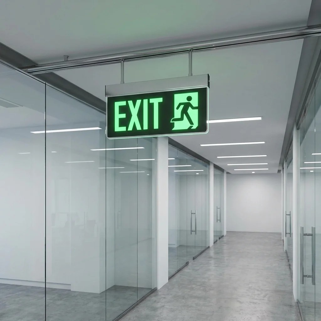 Emergency lighting and exit signage systems